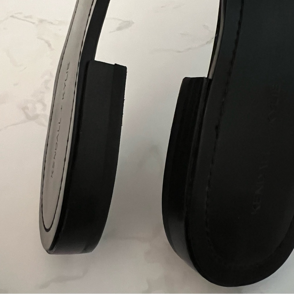 Like New Kendall + Kylie Studded Black Sandals - Picture 8 of 15